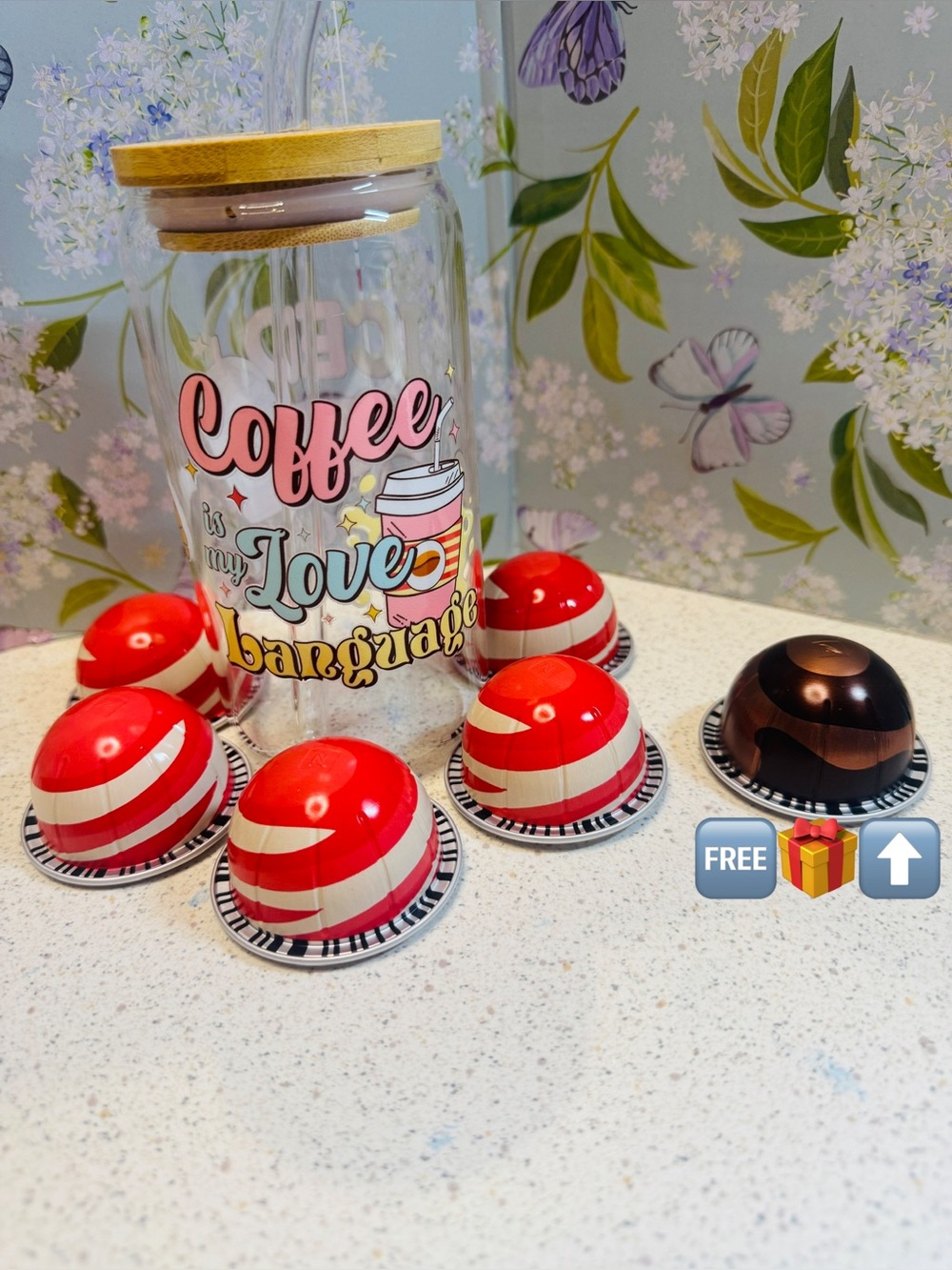 Nespresso VERTUO Limted edition strawberry 🍓 white chocolate 🍫 sampler gift set
